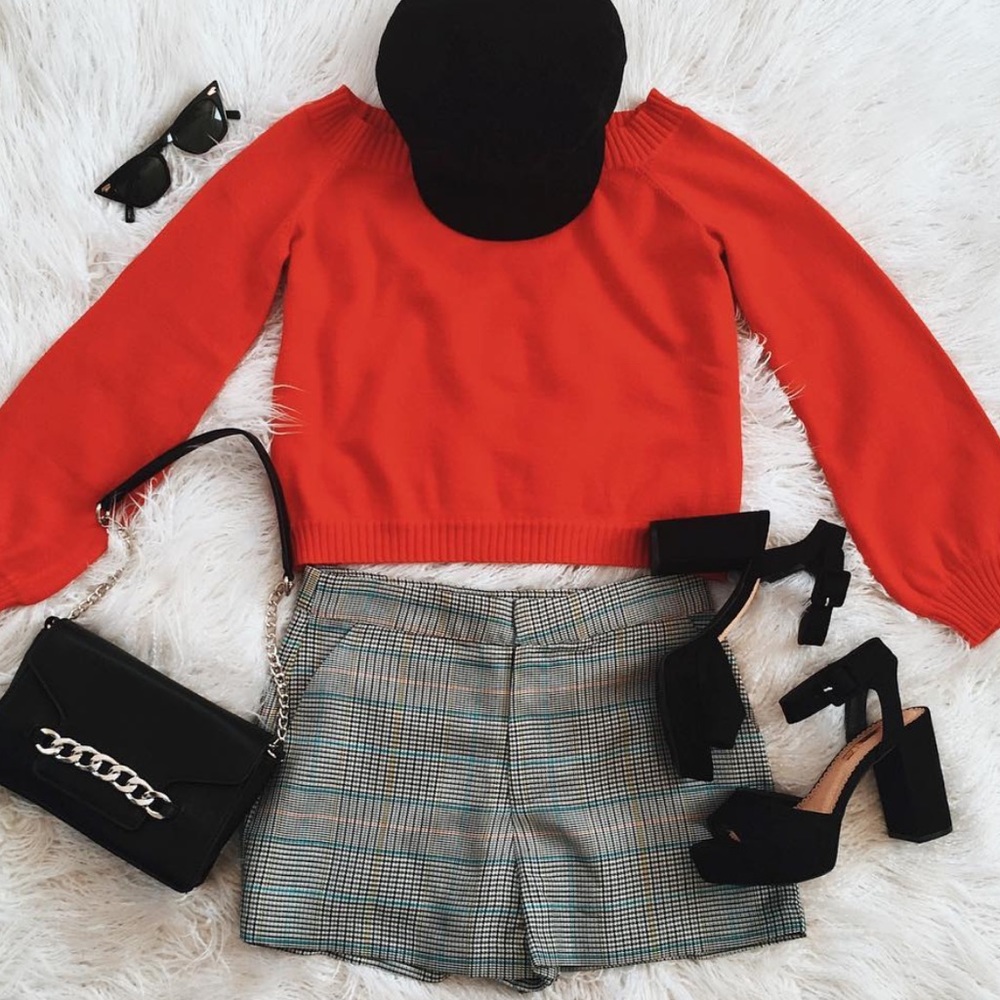 Off the shoulder sweater